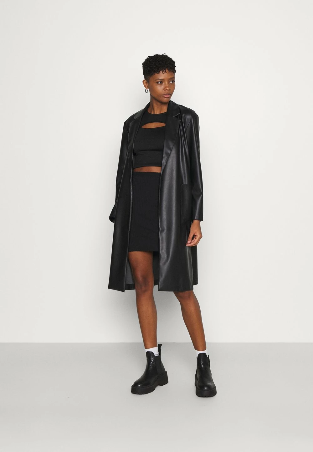 Prix Dégriffé Even&Odd Basic mini ribbed skirt - Jupe crayon jupes couleur unie femme 4 Prix Dégriffé Even&Odd Basic mini ribbed skirt - Jupe crayon jupes couleur unie femme – Image 2