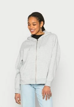 Prix Sympa Even&Odd OVERSIZED ZIP THROUGH HOODIE JACKET - Sweat à capuche zippé sweats & sweats à capuche femme