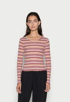 Even&Odd Prix De Lancement CROPPED CREWNECK LONG SLEEVE - T-shirt à manches longues t-shirts et tops col rond femme