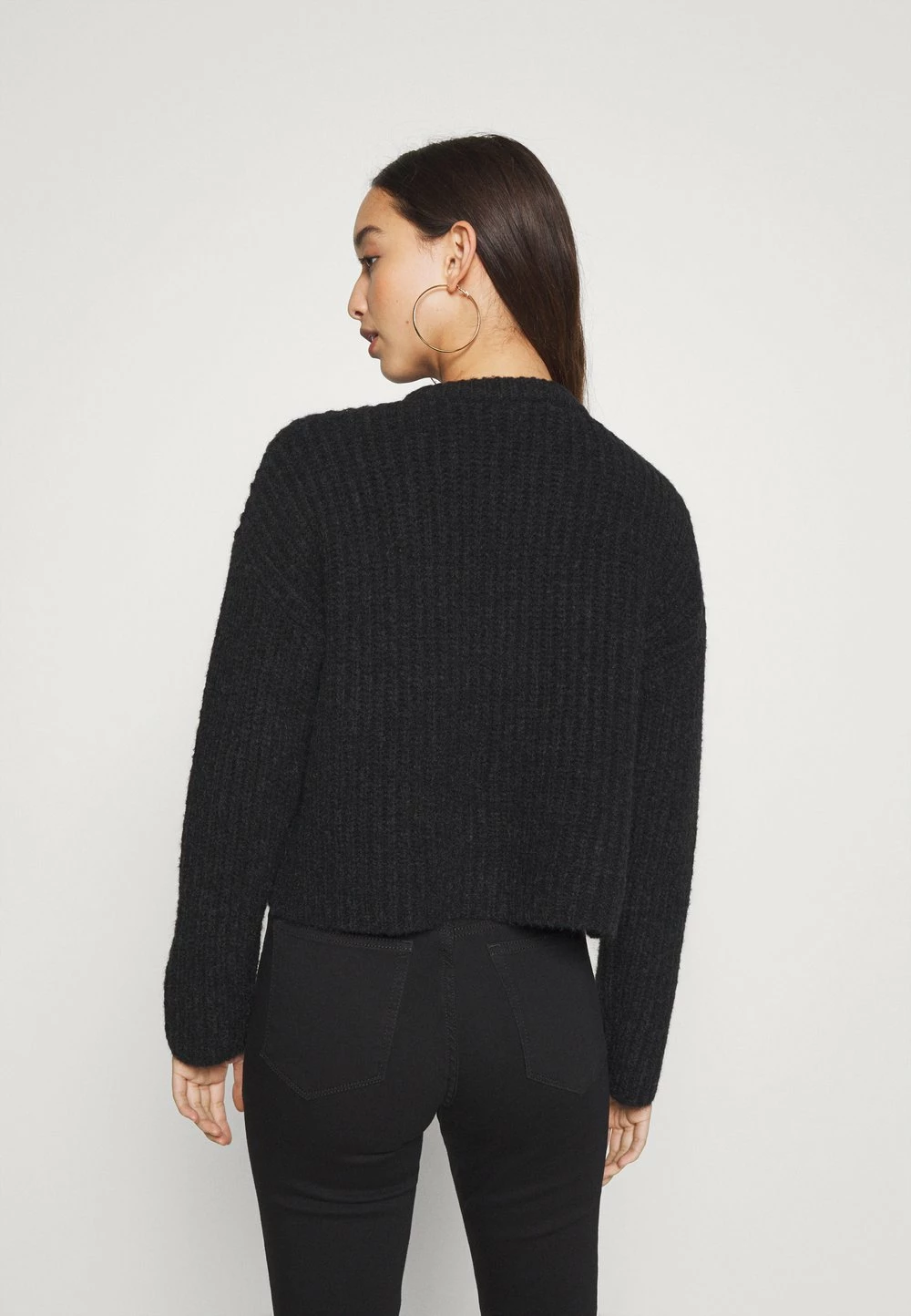 Even&Odd Rabais CROPPED WOOL BLEND JUMPER - Pullover pulls et gilets col rond femme 7 Even&Odd Rabais CROPPED WOOL BLEND JUMPER - Pullover pulls et gilets col rond femme – Image 5