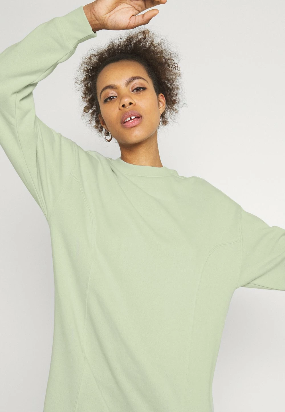 En promotion Even&Odd SWEAT - Midi slit dress - Robe de jour robes col rond femme 6 En promotion Even&Odd SWEAT - Midi slit dress - Robe de jour robes col rond femme – Image 4