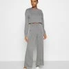 Even&Odd SWEAT SET WIDE LEG TROUSER - Survêtement Prix Avantageux vestes haute femme