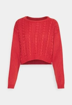Even&Odd Prix De Rêve CROPPED LOOSE CABLE JUMPER - Pullover pulls et gilets col rond femme -Even&Odd Soldes 2022 197012c875d04e889d4b600c9ed40869