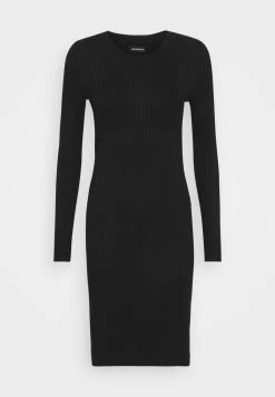 Even&Odd Prix Dégriffé knit mini wide rib basic dress - Robe fourreau robes col rond femme -Even&Odd Soldes 2022 1bbca2b12e034cee8d93e01c4e0985b9 3