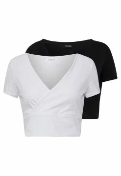 Even&Odd 2 PACK - T-shirt imprimé Meilleur Prix Garanti t-shirts et tops cache-cœur femme -Even&Odd Soldes 2022 1c58d204f2464b8694492b6eb2890fb9 1