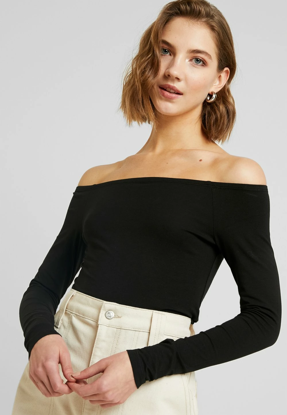 Bas Prix Even&Odd BASIC - T-shirt à manches longues t-shirts et tops carmen femme 6 Bas Prix Even&Odd BASIC - T-shirt à manches longues t-shirts et tops carmen femme – Image 4