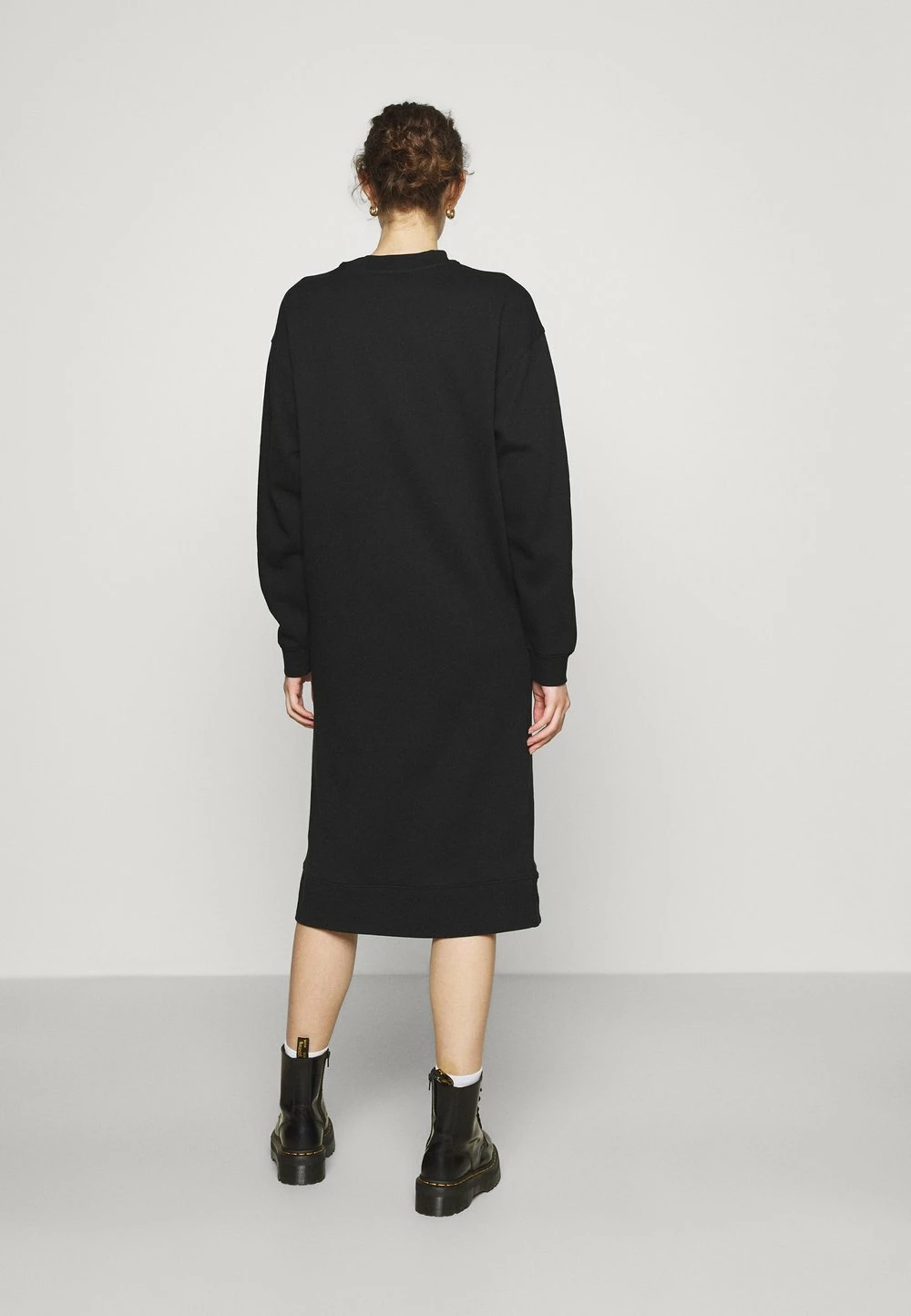 Even&Odd SWEAT - Midi slit dress - Robe de jour Qualité Excellente robes col rond femme 5 Even&Odd SWEAT - Midi slit dress - Robe de jour Qualité Excellente robes col rond femme – Image 3
