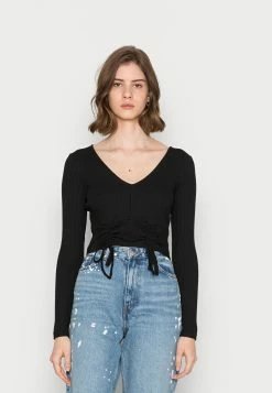 Assurance De l’Authenticité Even&Odd T-shirt à manches longues t-shirts et tops col en v profond femme