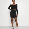 Even&Odd SET - Boat neck long sleeves crop top with mini high waisted skirt - Minijupe Qualité garantie 100% t-shirts et tops encolure large ronde femme 2 Even&Odd SET - Boat neck long sleeves crop top with mini high waisted skirt - Minijupe Qualité garantie 100% t-shirts et tops encolure large ronde femme -Even&Odd Soldes 2022 2aceb18bf07c406797b0e8270859528c
