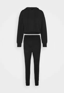 Even&Odd SET CROPPED HOODIE WITH JOGGER - Sweat à capuche qualité absolue pulls et gilets haute femme -Even&Odd Soldes 2022 3233ad31070f481ca2d238fa18cabf50 3