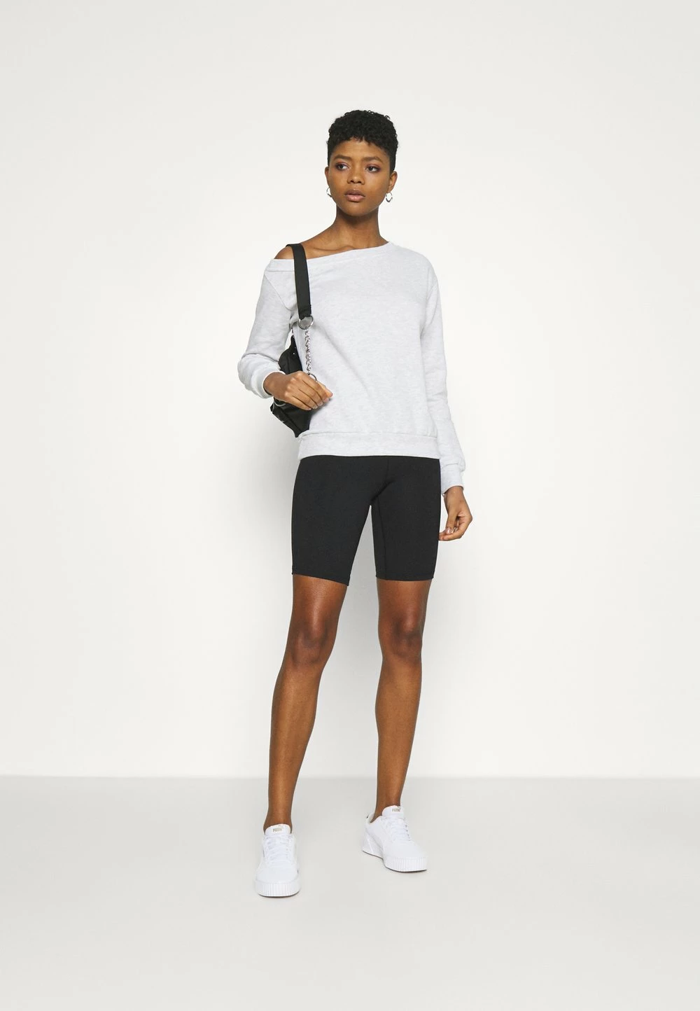 Even&Odd Prix Acceptable LOOSE OFF SHOULDER SWEATSHIRT - Sweatshirt pulls et gilets chiné femme 4 Even&Odd Prix Acceptable LOOSE OFF SHOULDER SWEATSHIRT - Sweatshirt pulls et gilets chiné femme – Image 2