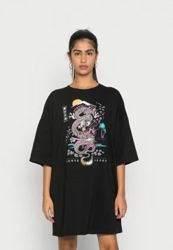 Even&Odd Prix Dégriffé Robe en jersey robes col rond femme