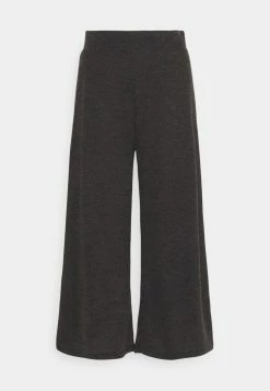 Even&Odd WIDE LEG RIBBED TROUSERS - Pantalon classique Meilleur Prix Garanti pantalons haute femme
