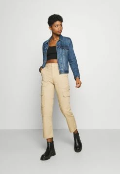 Even&Odd Authentique 100% SQUARE NECK CROP 2 PACK - Débardeur t-shirts et tops encolure large ronde femme