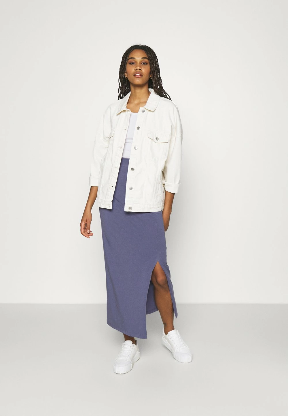 Réduction Even&Odd Jupe longue jupes couleur unie femme 4 Réduction Even&Odd Jupe longue jupes couleur unie femme – Image 2