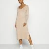Qualité Garantie Even&Odd KNIT MAXI V NECK DRESS WITH SLIT - Robe pull robes col en v profond femme -Even&Odd Soldes 2022 44e47ae9cdb14fe8b7d3df6ca1fdb1b9