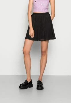 Even&Odd BASIC FLARED SKIRT - Minijupe Prix Refroidis jupes couleur unie femme