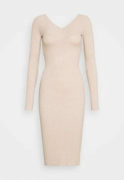 Even&Odd KNIT V NECK MIDI BODYCON DRESS - Robe fourreau Prix Allégé robes col en v profond femme -Even&Odd Soldes 2022 46bce535498a485caf840e8b473f6d81