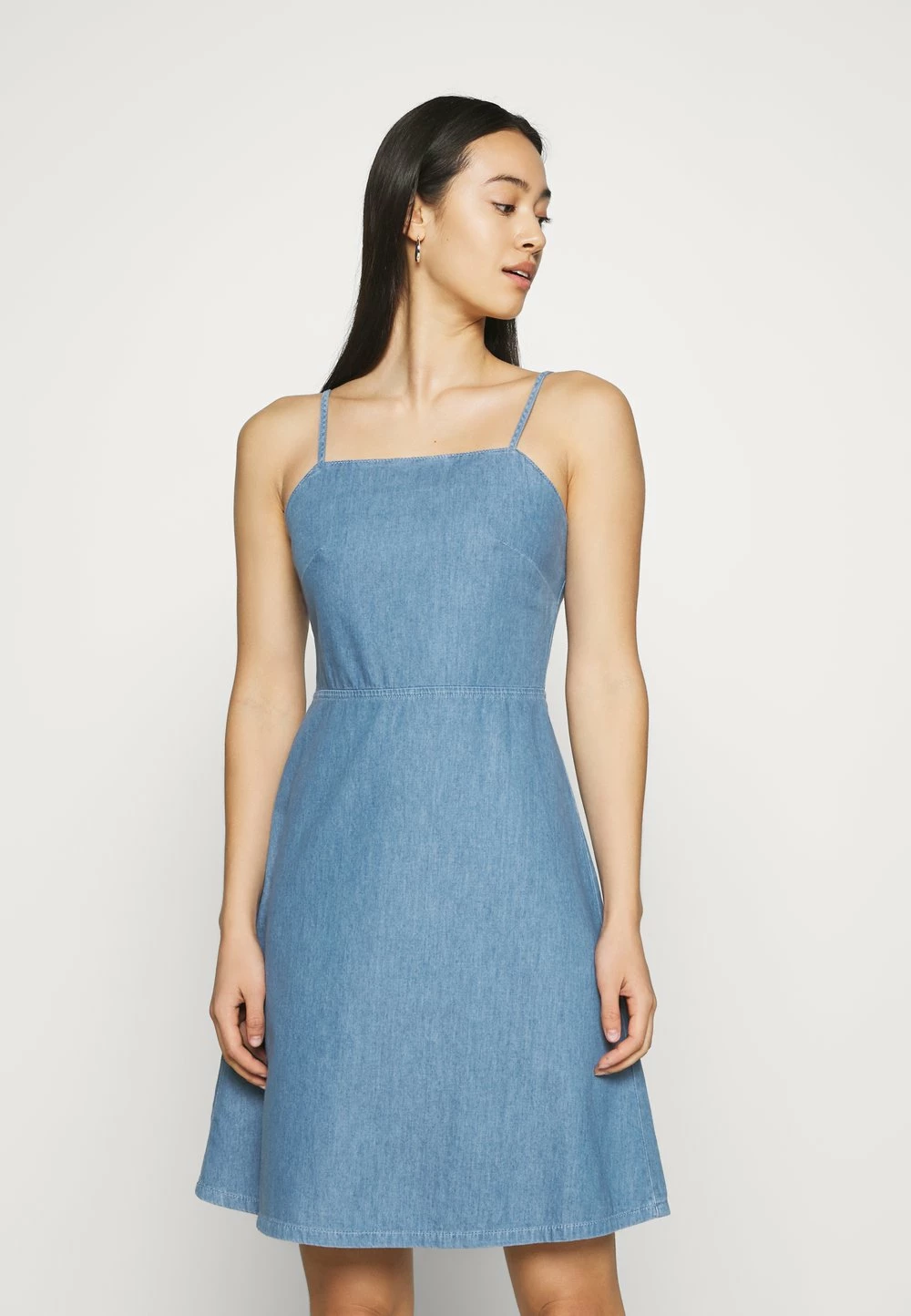 Even&Odd Prix Compétitif Robe en jean robes fermeture éclair femme 3 Even&Odd Prix Compétitif Robe en jean robes fermeture éclair femme