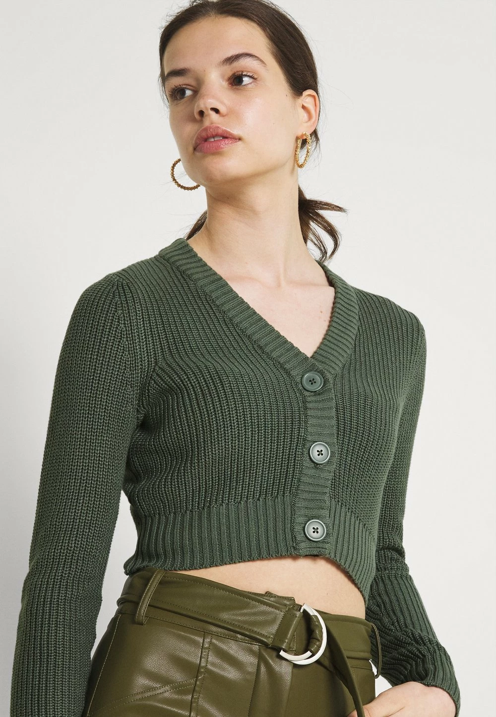 Even&Odd Prix Dynamité CROPPED CARDIGAN - Gilet pulls et gilets col en v profond femme 6 Even&Odd Prix Dynamité CROPPED CARDIGAN - Gilet pulls et gilets col en v profond femme – Image 4