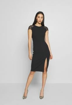 Bon Rapport Coût-Efficacité Even&Odd Robe fourreau robes echancrure dos femme