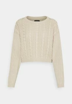 Even&Odd Prix De Rêve CROPPED LOOSE CABLE JUMPER - Pullover pulls et gilets col rond femme -Even&Odd Soldes 2022 5afb222e3b53434f9d4eb46d8d52b8d4