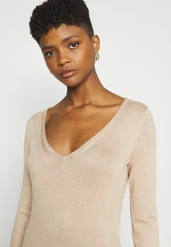 Qualité Garantie Even&Odd KNIT MAXI V NECK DRESS WITH SLIT - Robe pull robes col en v profond femme -Even&Odd Soldes 2022 5c9ace71db004e5d9857c688d9545519