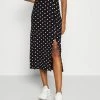 Even&Odd Prix Malin Midi high slit high waisted skirt - Jupe crayon jupes à pois femme -Even&Odd Soldes 2022 62abf55deaea465e8d03dd5019489d32