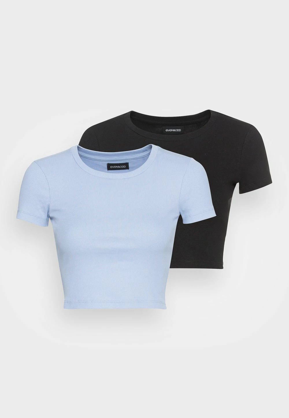 Produit de première qualité Even&Odd 2PACK - T-shirt basique - black/light blue t-shirts et tops col rond femme 6 Produit de première qualité Even&Odd 2PACK - T-shirt basique - black/light blue t-shirts et tops col rond femme – Image 4