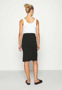 Even&Odd BASIC - Midi skirt with slit - Jupe crayon Prix Dégriffé jupes couleur unie femme -Even&Odd Soldes 2022 64675dc213ca4c638a2d33ec720c7cb5