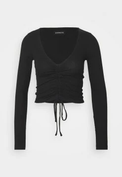 Even&Odd Assurance De l’Authenticité T-shirt à manches longues t-shirts et tops col en v profond femme -Even&Odd Soldes 2022 66e8b0d453444f14944f823827c76432 1