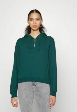 Prix Dégriffé Even&Odd HALF ZIP HOODED SWEATSHIRT - Sweat à capuche sweats & sweats à capuche femme