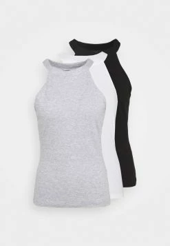 Even&Odd 3 PACK - Débardeur Qualité Garantie t-shirts et tops col rond femme -Even&Odd Soldes 2022 6b5254188ac34a64a26e83cd51a80759