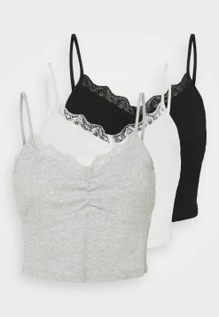 Even&Odd Prix Accessible 3 PACK - Débardeur t-shirts et tops col en v profond femme -Even&Odd Soldes 2022 6d47cd7b2ae54b918d535827c3247dc0