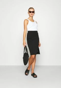 Even&Odd BASIC - Midi skirt with slit - Jupe crayon Prix Dégriffé jupes couleur unie femme -Even&Odd Soldes 2022 728adfedbabb4c968d8ad9e3aa2229ad