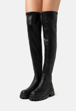 Even&Odd Pas Cher Cuissardes bottes rond femme