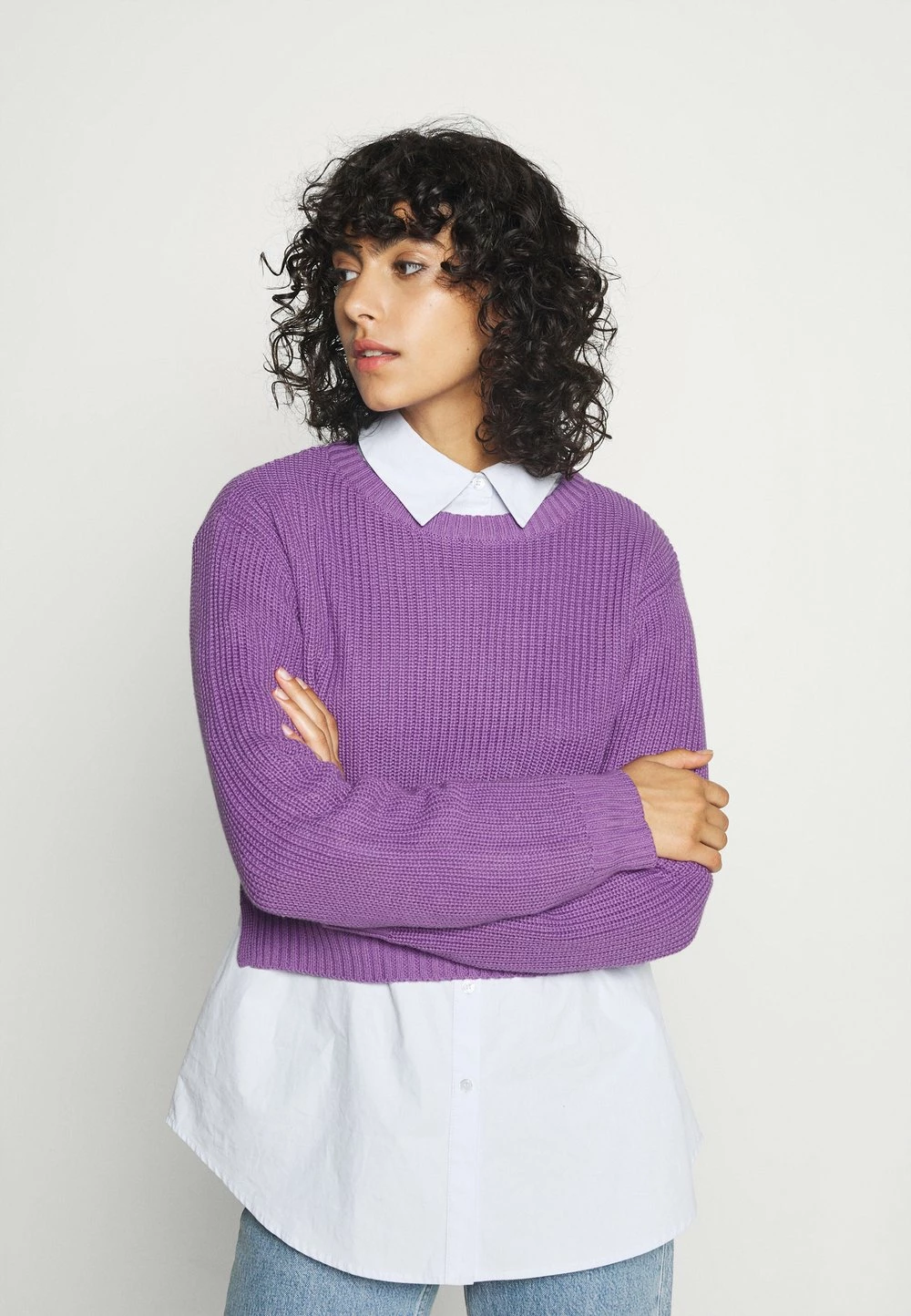 Excellente qualité Even&Odd HIGH CROPPED SIDE SLIT - Pullover pulls et gilets col rond femme 3 Excellente qualité Even&Odd HIGH CROPPED SIDE SLIT - Pullover pulls et gilets col rond femme