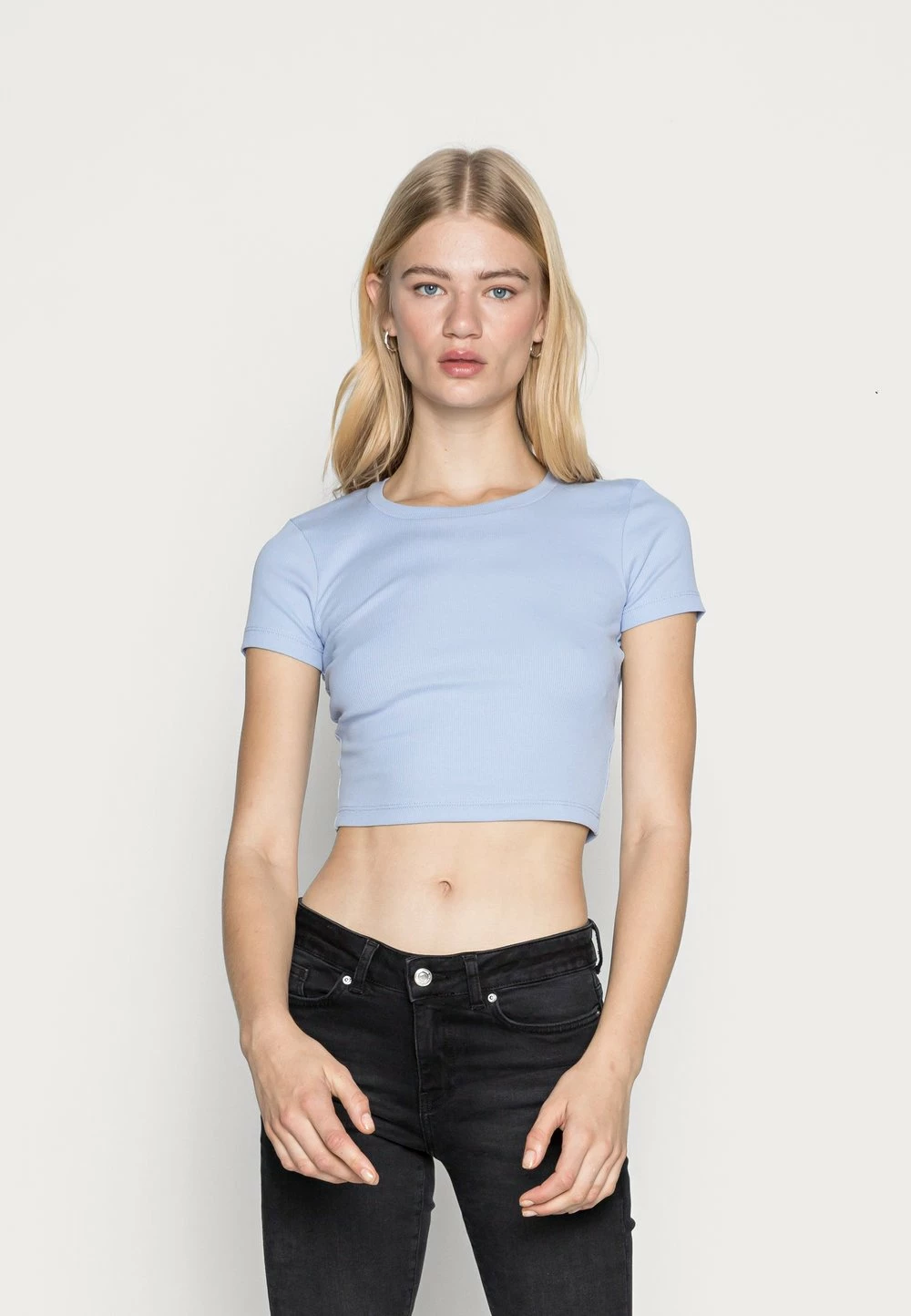 Produit de première qualité Even&Odd 2PACK - T-shirt basique - black/light blue t-shirts et tops col rond femme 4 Produit de première qualité Even&Odd 2PACK - T-shirt basique - black/light blue t-shirts et tops col rond femme – Image 2