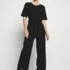Prix Légers Even&Odd BASIC - Ribbed short sleeves belted jumpsuit - Combinaison combinaisons et salopettes col rond femme -Even&Odd Soldes 2022 7bf8243dd2854534a774b3ff63244f72