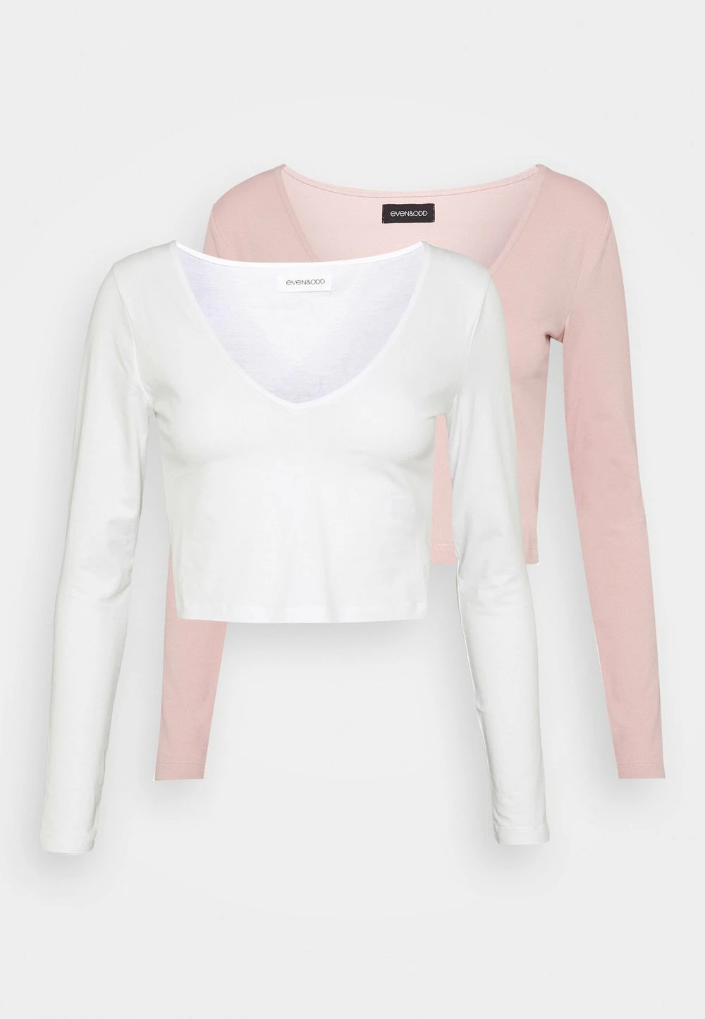 Prix Usine Even&Odd 2 PACK - T-shirt à manches longues t-shirts et tops col en v profond femme 7 Prix Usine Even&Odd 2 PACK - T-shirt à manches longues t-shirts et tops col en v profond femme – Image 5