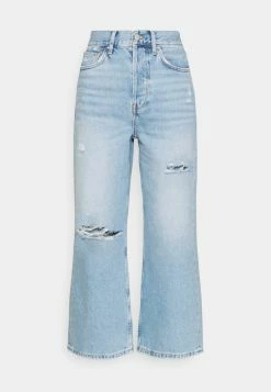 Even&Odd Wide leg cropped jeans - Jean droit Prix Incroyables haute femme -Even&Odd Soldes 2022 89948e75b0934664a90742e3f1935341 1