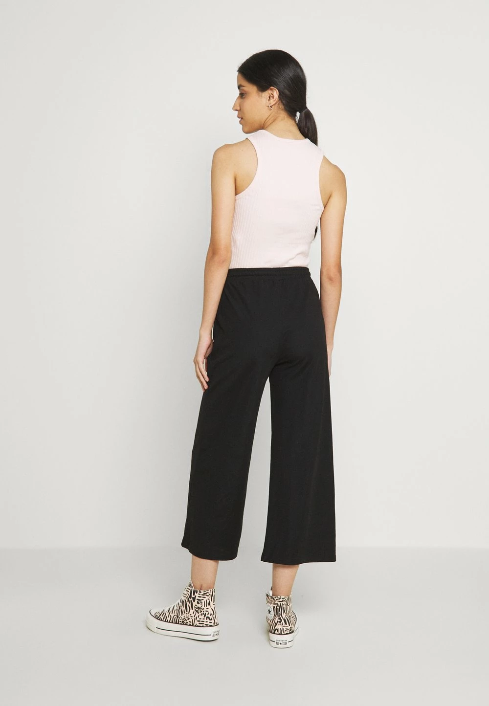Even&Odd TIE WAIST JERSEY CULOTTE - Pantalon classique Meilleure qualité pantalons haute femme 5 Even&Odd TIE WAIST JERSEY CULOTTE - Pantalon classique Meilleure qualité pantalons haute femme – Image 3