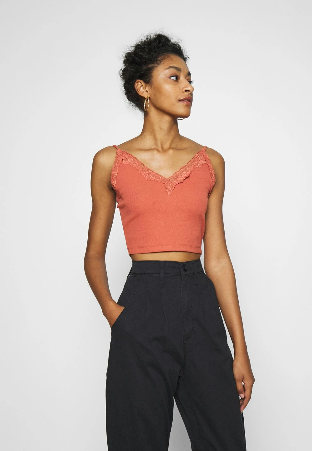 Even&Odd Authentique 100% Débardeur t-shirts et tops col en v profond femme 3 Even&Odd Authentique 100% Débardeur t-shirts et tops col en v profond femme