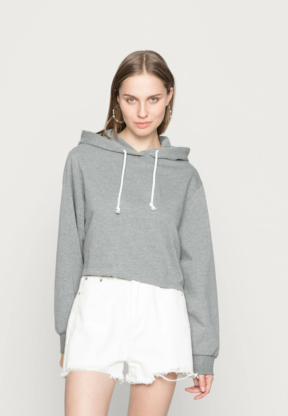 Even&Odd CROPPED HOODIE WITH CONTRAST CORDS - Sweat à capuche Soldes En Ligne sweats & sweats à capuche femme 3 Even&Odd CROPPED HOODIE WITH CONTRAST CORDS - Sweat à capuche Soldes En Ligne sweats & sweats à capuche femme