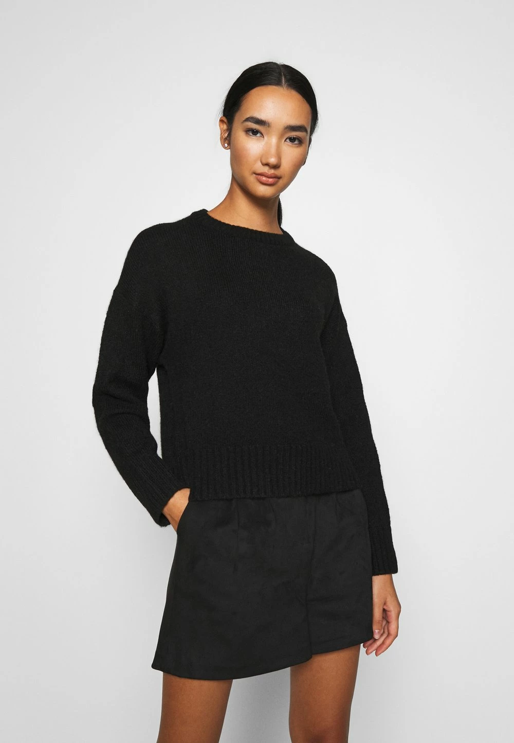 Even&Odd Produit de première qualité BASIC- SHORT JUMPER - Pullover pulls et gilets col rond femme 3 Even&Odd Produit de première qualité BASIC- SHORT JUMPER - Pullover pulls et gilets col rond femme