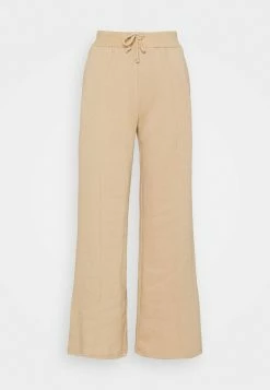 Even&Odd WIDE LEG JOGGERS WITH PINTUCK - Pantalon de survêtement Prix Ourlé pantalons haute femme