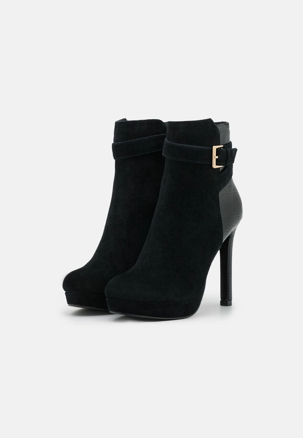 Even&Odd Soldes En Ligne LEATHER - Bottines à talons hauts chaussures à talons rond femme 5 Even&Odd Soldes En Ligne LEATHER - Bottines à talons hauts chaussures à talons rond femme – Image 3