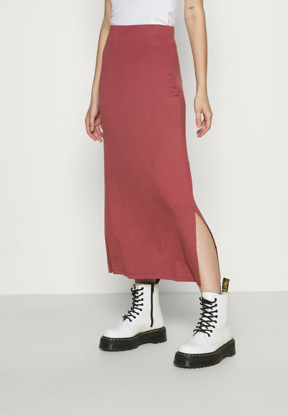 Even&Odd Meilleure qualité Jupe longue jupes couleur unie femme 3 Even&Odd Meilleure qualité Jupe longue jupes couleur unie femme