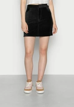 Even&Odd Prix De Lancement MINI CORDUROY HIGH ELASTIC WAIST SKIRT - Minijupe jupes fermeture éclair femme