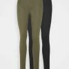 Even&Odd 2 PACK - Legging - black olive Se Vend Bas Prix pantalons haute femme 1 Even&Odd 2 PACK - Legging - black olive Se Vend Bas Prix pantalons haute femme -Even&Odd Soldes 2022 a9126f5f104a4e08beb1a7b4b70dee4e 3